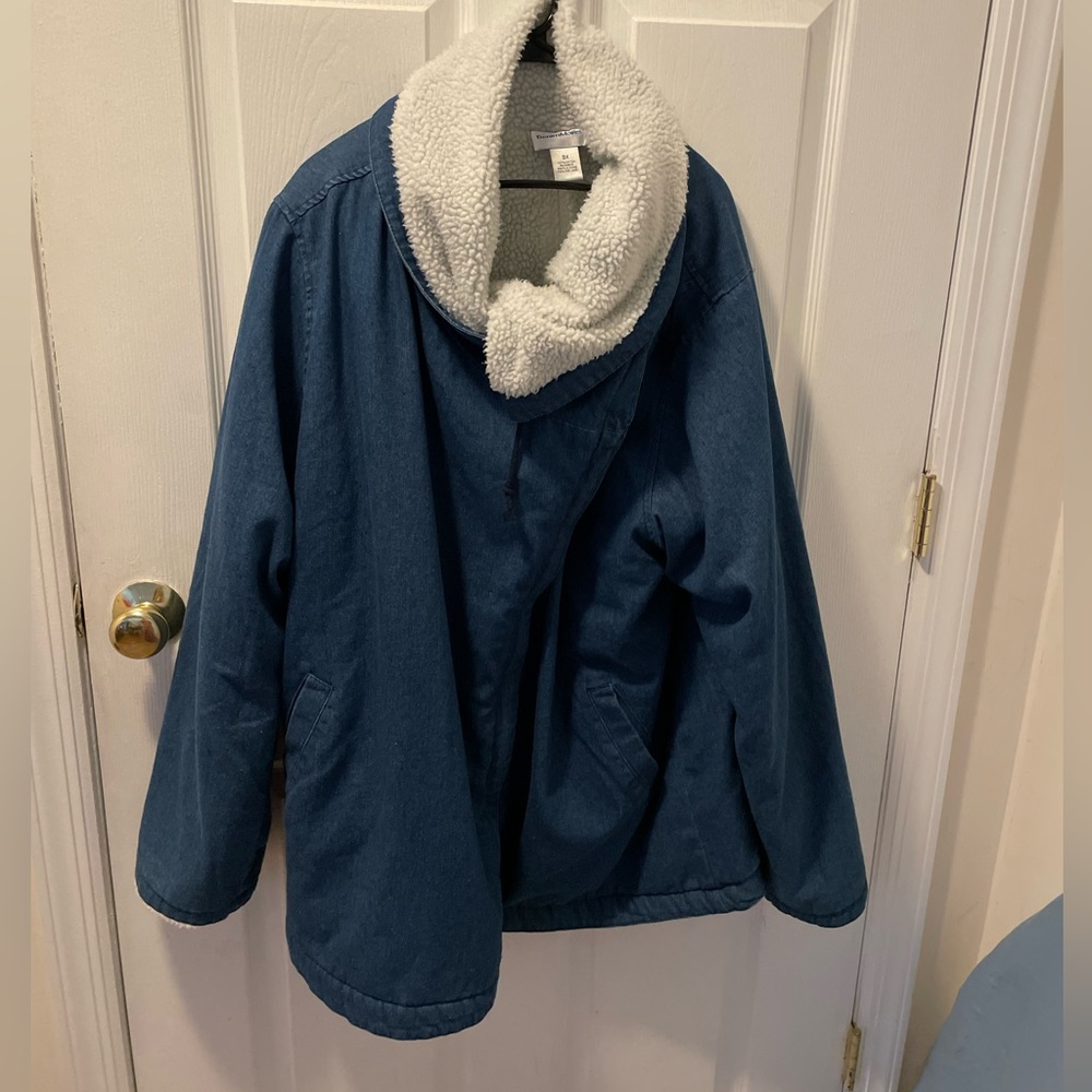 Denim Moves Sherpa lined Denim Jacket